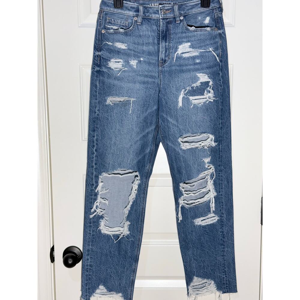 American Eagle Outfitters Mom Straight Jean, Women's Size 4 Regular